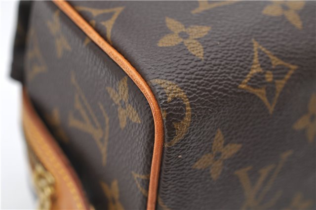 Authentic Louis Vuitton Monogram Trousse Patte Pression Pouch M47636 LV 9078D