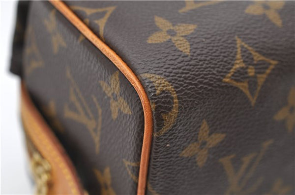 Authentic Louis Vuitton Monogram Trousse Patte Pression Pouch M47636 LV 9078D