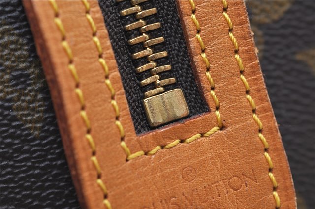 Authentic Louis Vuitton Monogram Trousse Patte Pression Pouch M47636 LV 9078D