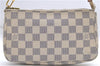 Authentic Louis Vuitton Damier Azur Pochette Accessoires Pouch N51986 LV 9081D