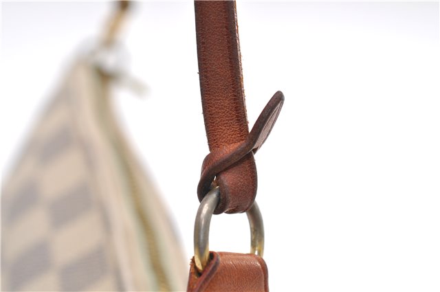 Authentic Louis Vuitton Damier Azur Pochette Accessoires Pouch N51986 LV 9081D