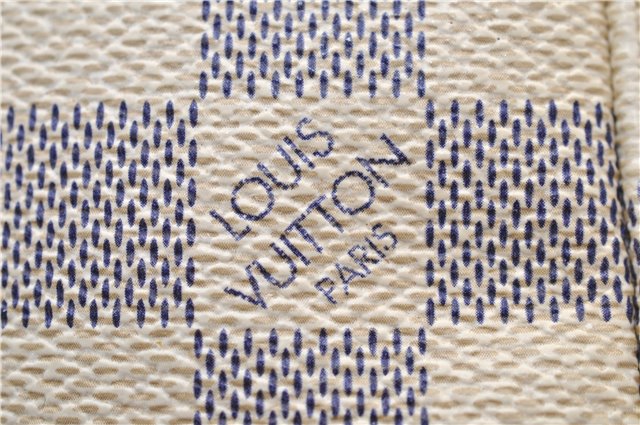 Authentic Louis Vuitton Damier Azur Pochette Accessoires Pouch N51986 LV 9081D