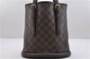 Authentic Louis Vuitton Damier Marais Bucket Shoulder Bag N42240 LV 9083C