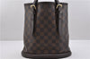 Authentic Louis Vuitton Damier Marais Bucket Shoulder Bag N42240 LV 9083C