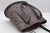 Authentic Louis Vuitton Damier Marais Bucket Shoulder Bag N42240 LV 9083C