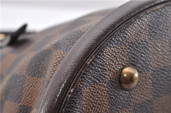 Authentic Louis Vuitton Damier Marais Bucket Shoulder Bag N42240 LV 9083C