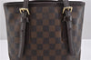Authentic Louis Vuitton Damier Marais Bucket Shoulder Bag N42240 LV 9083C