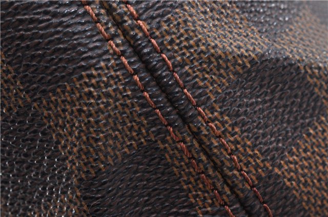 Authentic Louis Vuitton Damier Marais Bucket Shoulder Bag N42240 LV 9083C