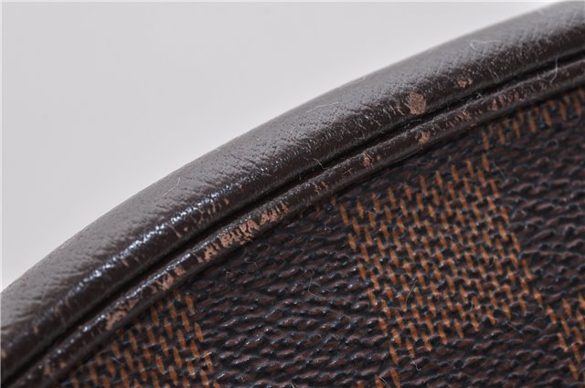 Authentic Louis Vuitton Damier Marais Bucket Shoulder Bag N42240 LV 9083C