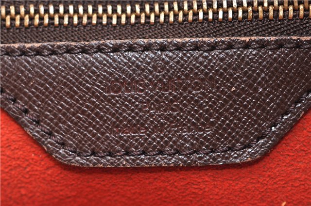 Authentic Louis Vuitton Damier Marais Bucket Shoulder Bag N42240 LV 9083C