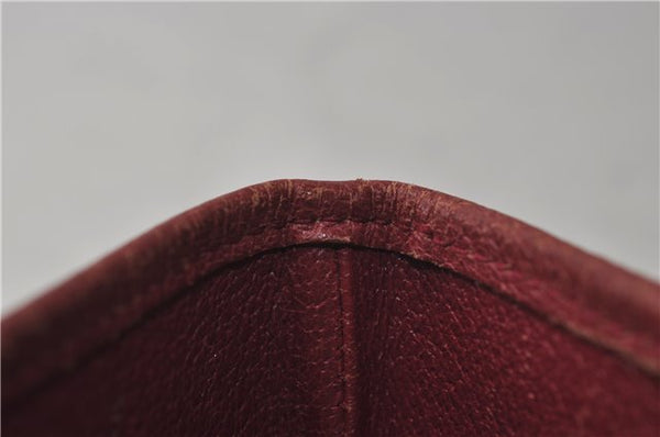 Authentic GUCCI Eclipse Hand Bag Purse GG Canvas Leather 120844 Beige Pink 9083D