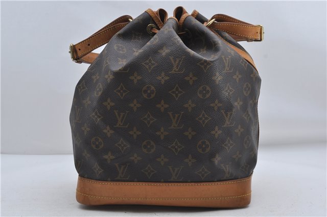 Authentic Louis Vuitton Monogram Noe Shoulder Bag M42224 LV 9087D