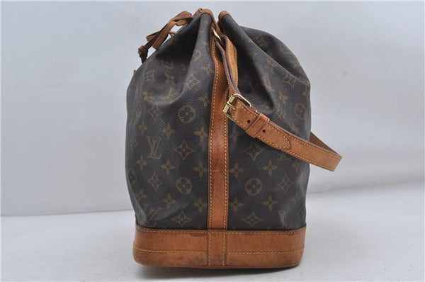 Authentic Louis Vuitton Monogram Noe Shoulder Bag M42224 LV 9087D
