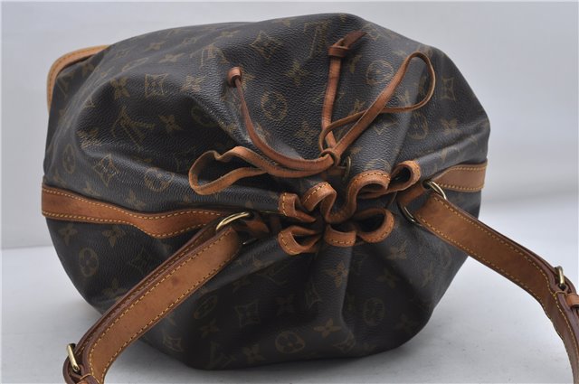 Authentic Louis Vuitton Monogram Noe Shoulder Bag M42224 LV 9087D