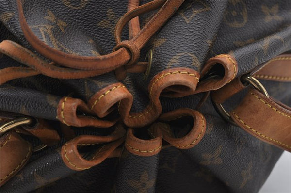 Authentic Louis Vuitton Monogram Noe Shoulder Bag M42224 LV 9087D