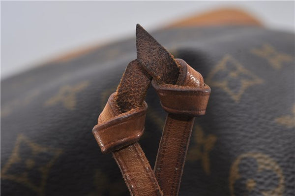 Authentic Louis Vuitton Monogram Noe Shoulder Bag M42224 LV 9087D