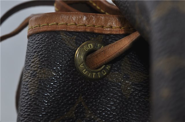 Authentic Louis Vuitton Monogram Noe Shoulder Bag M42224 LV 9087D