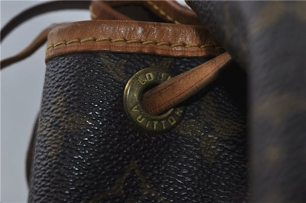 Authentic Louis Vuitton Monogram Noe Shoulder Bag M42224 LV 9087D