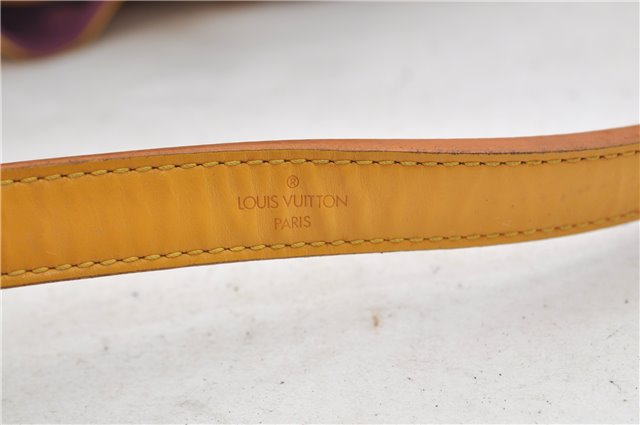 Authentic Louis Vuitton Epi Petit Noe Shoulder Bag Yellow M44109 LV 9088D