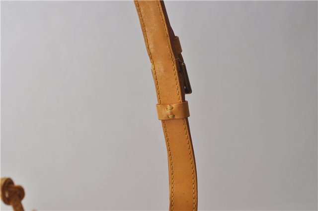 Authentic Louis Vuitton Epi Petit Noe Shoulder Bag Yellow M44109 LV 9088D