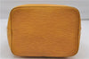 Authentic Louis Vuitton Epi Petit Noe Shoulder Bag Yellow M44109 LV 9088D