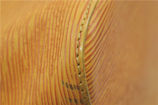 Authentic Louis Vuitton Epi Petit Noe Shoulder Bag Yellow M44109 LV 9088D