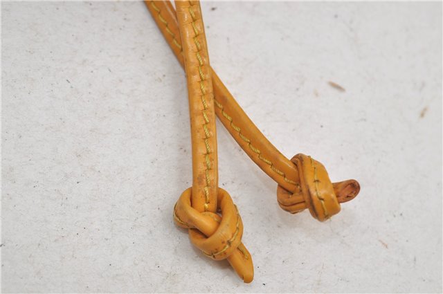 Authentic Louis Vuitton Epi Petit Noe Shoulder Bag Yellow M44109 LV 9088D