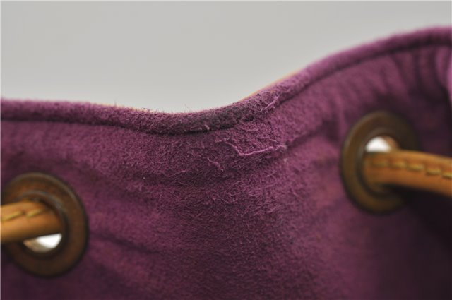 Authentic Louis Vuitton Epi Petit Noe Shoulder Bag Yellow M44109 LV 9088D