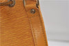 Authentic Louis Vuitton Epi Petit Noe Shoulder Bag Yellow M44109 LV 9088D