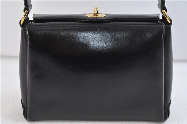 Authentic GUCCI Shoulder Hand Bag Purse Leather Black 9090C