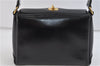 Authentic GUCCI Shoulder Hand Bag Purse Leather Black 9090C