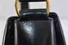Authentic GUCCI Shoulder Hand Bag Purse Leather Black 9090C