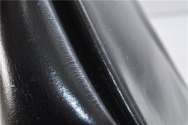 Authentic GUCCI Shoulder Hand Bag Purse Leather Black 9090C