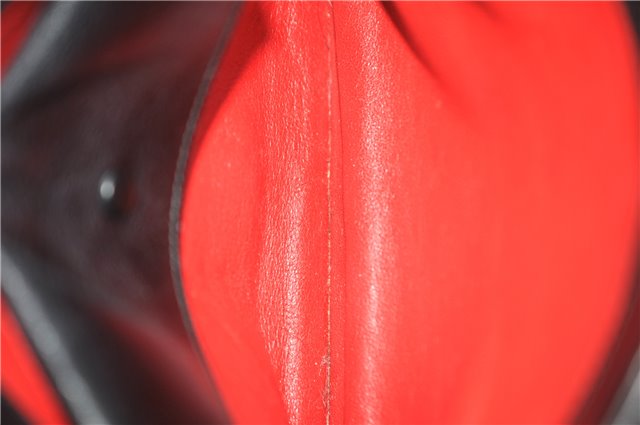 Authentic GUCCI Shoulder Hand Bag Purse Leather Black 9090C