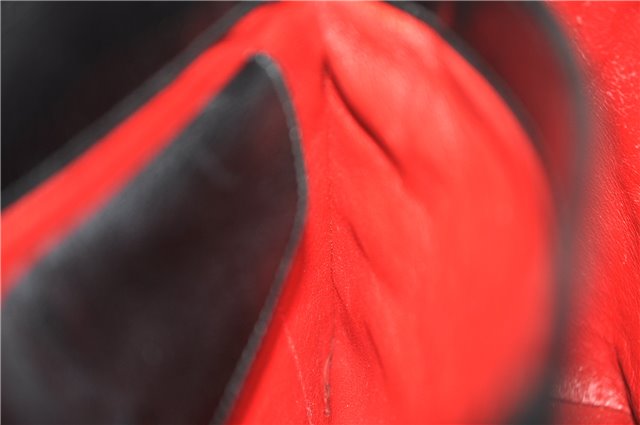 Authentic GUCCI Shoulder Hand Bag Purse Leather Black 9090C