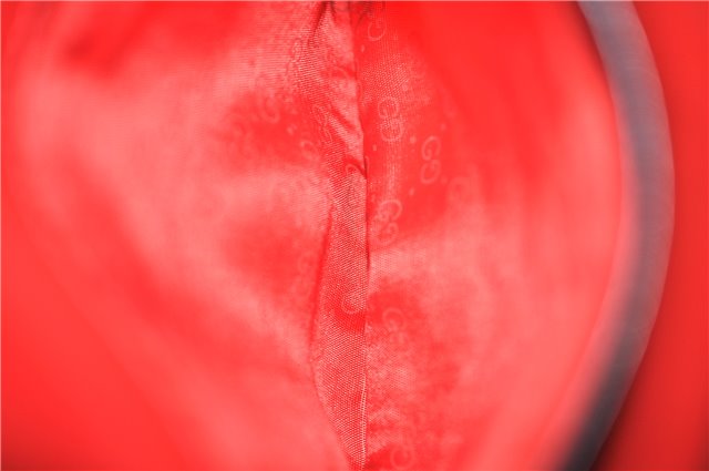 Authentic GUCCI Shoulder Hand Bag Purse Leather Black 9090C