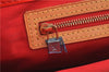 Authentic Louis Vuitton Vernis Reade PM Hand Bag Purse Red M91088 LV 9092C