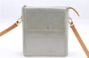 Auth Louis Vuitton Vernis Mott Shoulder Hand Bag Light Green M91030 LV 9093D