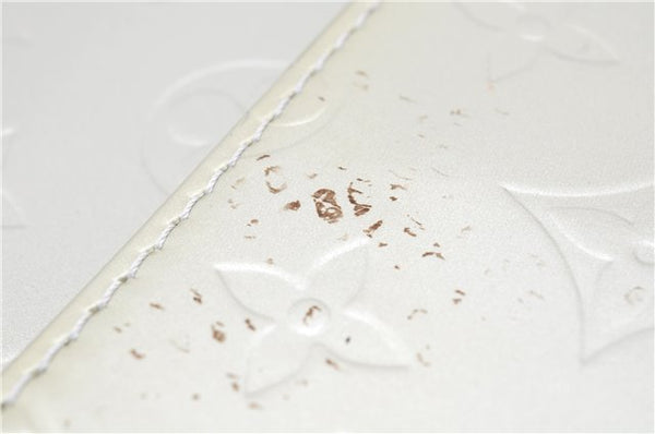 Auth Louis Vuitton Vernis Mott Shoulder Hand Bag Light Green M91030 LV 9093D