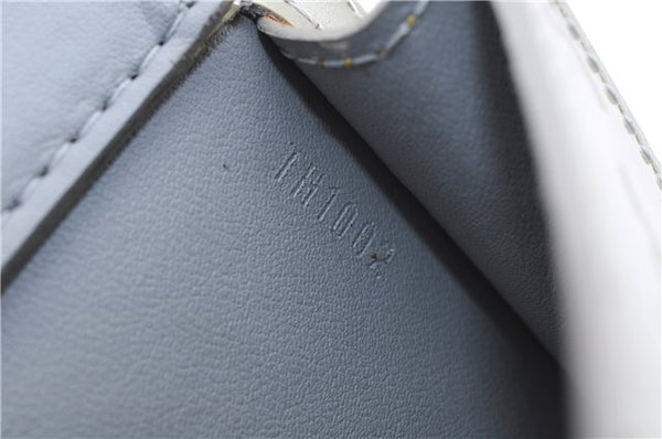 Auth Louis Vuitton Vernis Mott Shoulder Hand Bag Light Green M91030 LV 9093D