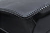 Authentic Louis Vuitton Epi Serviette Fermoir Briefcase M54352 Black LV 9096D