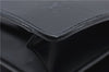 Authentic Louis Vuitton Epi Serviette Fermoir Briefcase M54352 Black LV 9096D
