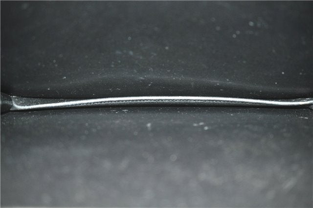 Authentic Louis Vuitton Epi Serviette Fermoir Briefcase M54352 Black LV 9096D