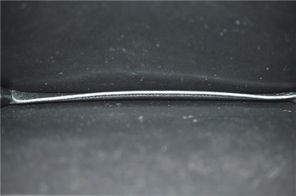 Authentic Louis Vuitton Epi Serviette Fermoir Briefcase M54352 Black LV 9096D