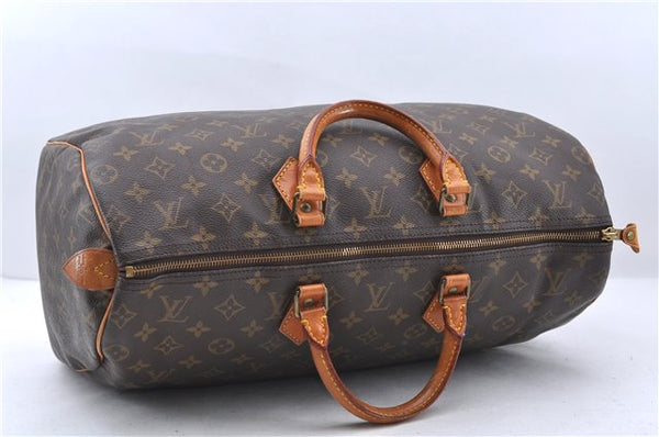 Authentic Louis Vuitton Monogram Speedy 40 Hand Bag M41522 LV 9097C