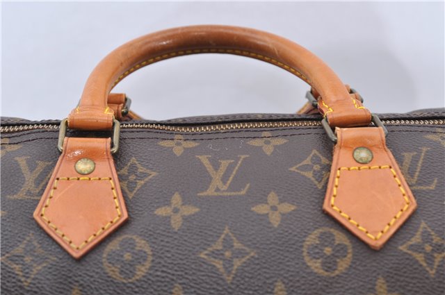 Authentic Louis Vuitton Monogram Speedy 40 Hand Bag M41522 LV 9097C