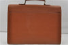 Auth Louis Vuitton Epi Serviette Ambassadeur Brown Briefcase M54418 LV 9098D
