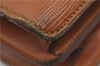 Auth Louis Vuitton Epi Serviette Ambassadeur Brown Briefcase M54418 LV 9098D