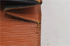 Auth Louis Vuitton Epi Serviette Ambassadeur Brown Briefcase M54418 LV 9098D