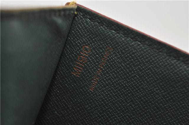 Auth Louis Vuitton Epi Serviette Ambassadeur Brown Briefcase M54418 LV 9098D